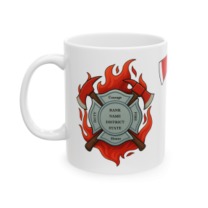 11oz Not a Job, a Brotherhood – Firefighter Unity Mug